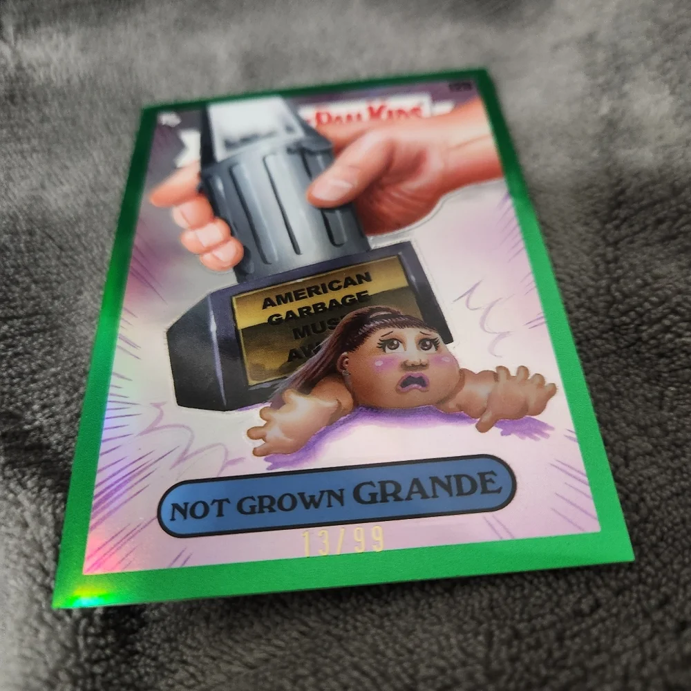 Topps Garbage Pail Kids Music Awards Not Grown Grande /99 - Picture 4 of 11